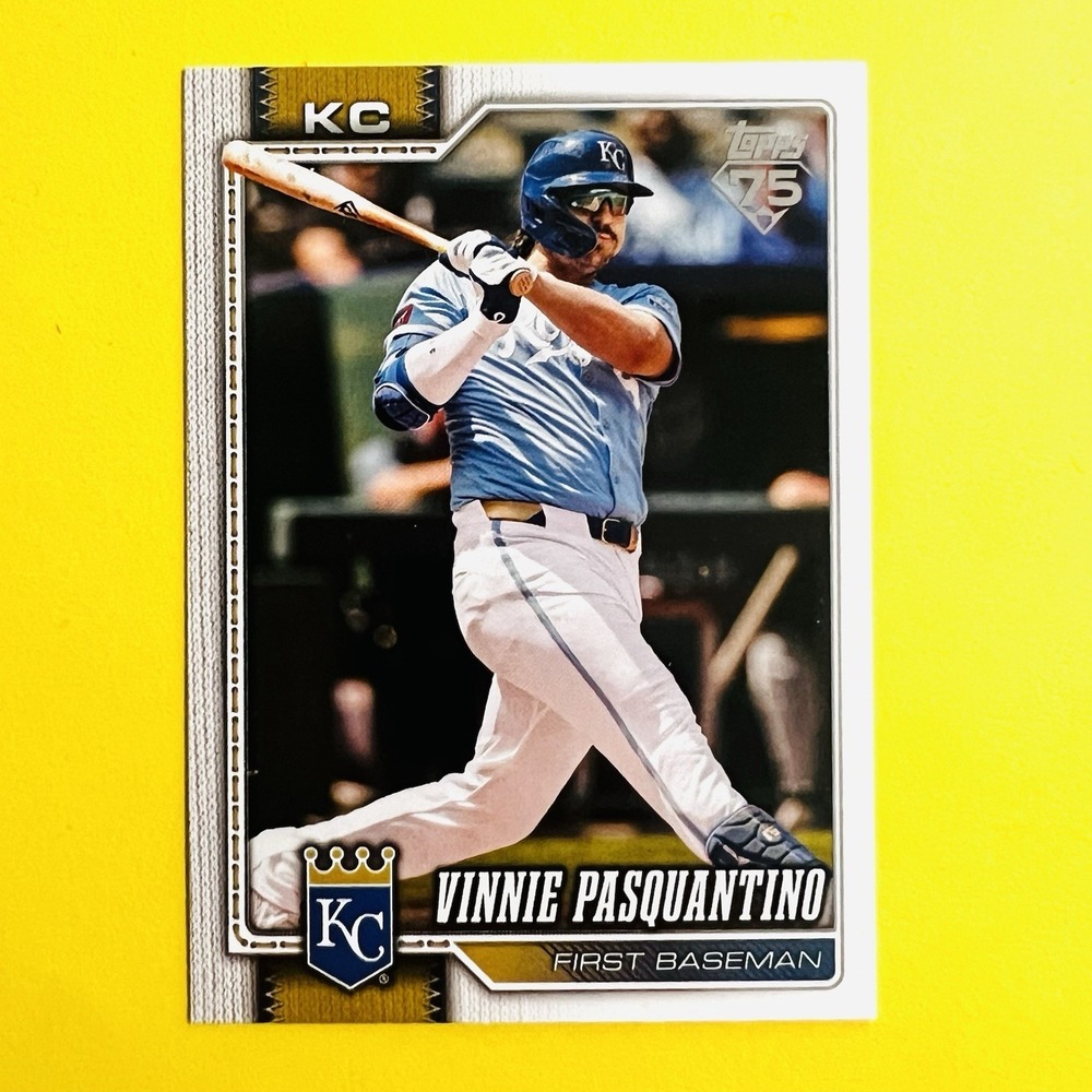 2026 Topps Series 1 Vinnie Pasquantino #223 Kansas City Royals Base Card